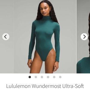 LULULEMON NWT Wundermost Ultra-Soft Nula Turtleneck Bodysuit.
